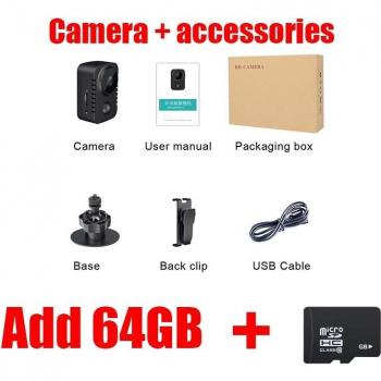 JOZUZE MD29 1080P HD Micro Cam