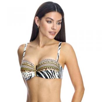 Ory Top bikini strapler con soporte