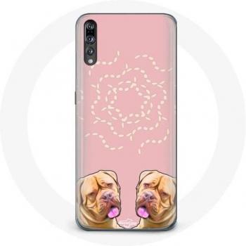 Funda Huawei P20 Dogue de Bordeaux diseño simétrico