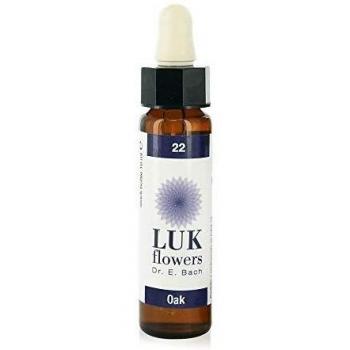 Luk Flowers Oak Gocce 10ml - Integratore a Base di Fiori di Bach per Resistenza Mentale - Supporto Emotivo Naturale