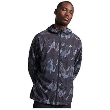 Chaqueta Superdry Run Gris Oscuro