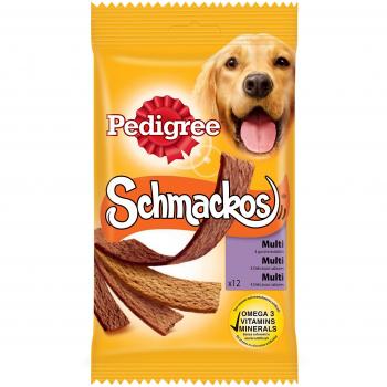 Pedigree Schmackos snack per cani multi gusto 104 gr