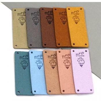 DIY Leather Labels for Crafts - 20Pcs