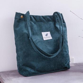 Frauen Leinwand Schultertasche
