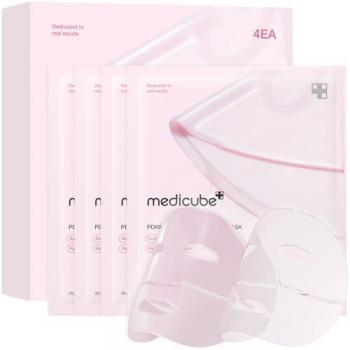 Medicube Fast Light PDRN Pink Collagen Mask Pack – 4 Sheets