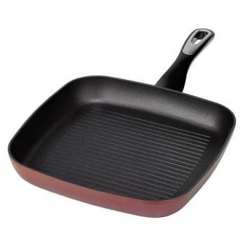 JATA Sartén Grill Taal GF928 28x28 cms Full Inducción Quantanium