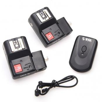 Wansen PT-04NE 4-Channel Wireless Speedlite Trigger for Canon Nikon Pentax Olympus