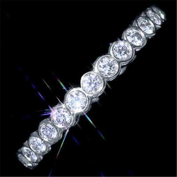 Promesa Infinita Anillo Nupcial Plata 925