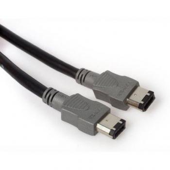 Cable FireWire 2.0m 6pin M/M - Techlink