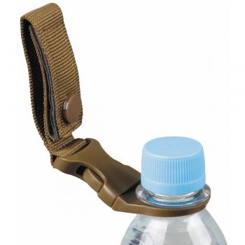 MFH Flaschenhalter Flaschenhalter, coyote tan, für Gürtel und Molle-System