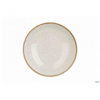 Churchill Stonecast Barley White Piatto Piano Cm 28,8 Porcellana Vetrificata Bianca