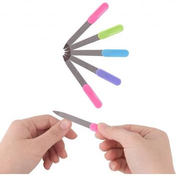 5pcs Mini Steel Nail Cleaner