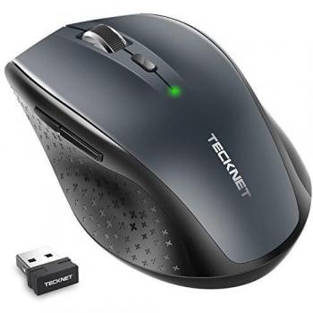TeckNet Alpha Mouse Senza Fili, 3000DPI Wireless Mouse, 5 Livelli di DPI Regolabile