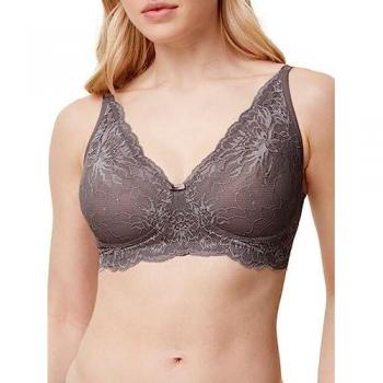 Triumph Amourette Charm Non-Wired Bra for Women - Grey - Size 32C