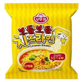 Ottogi Creamy Cheese Ramen Bags – 32‑Pack, 111 g per Bag