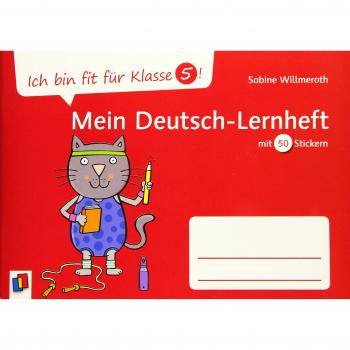 Ich bin fit für Klasse 5! Mein Deutsch–Lernheft: mit 50 Stickern
