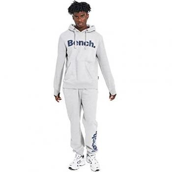 Bench Mens 2 Pack 'Mallet' Tracksuit Set - Grey Cotton - Size X-Large