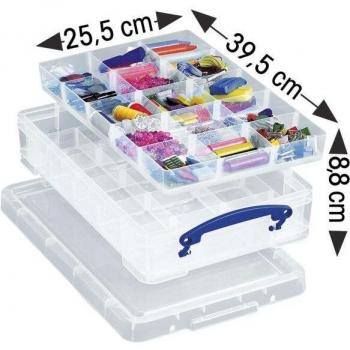 Boîte de rangement 4 L – Really Useful Boxes, Transparent, Polypropylène