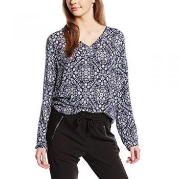 Kaffe Tilly Amber Blouse- MIN. 2-Blusa Mujer Azul (Mood Indigo 52748) 38