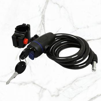 Câble antivol universel pour vélo et moto en acier inoxydable