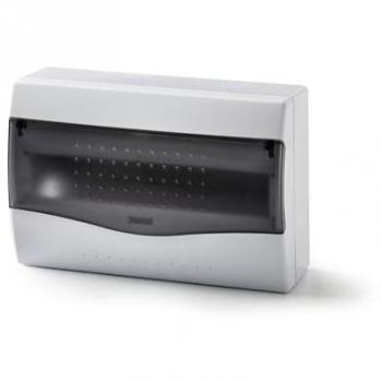 Cuadro eléctrico Famatel 3612 superficie 14 módulos puerta transparente IP40 195x285x110mm