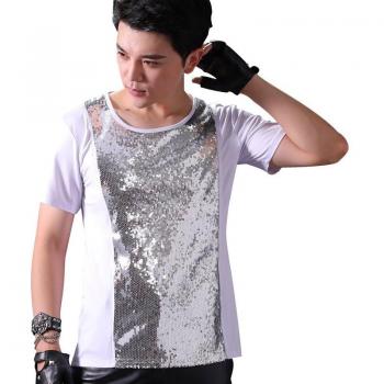 Dance Drum DJ Male Singer Costume