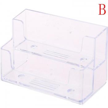 Clear Acrylic Business Card Display Stand