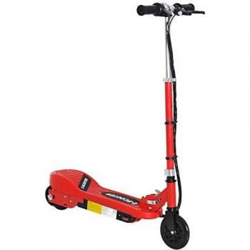 HOMCOM Kids Folding Electric Bike Children E Scooter - Red