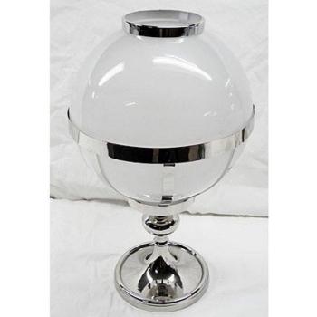 Elegante Messing-Laterne mit Glasdesign