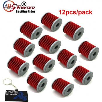 STONEDER 12x Oil Filter for KAWASAKI KX250F
