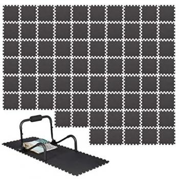 Tapis de Sol Antichoc, 72 Dalles, 1 cm Épaisseur