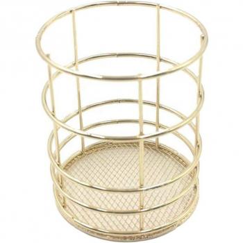 Durable Rose Gold Wire Iron Basket