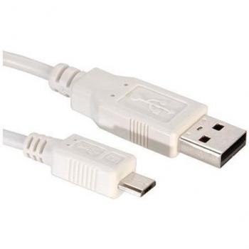Nilox 1.8m USB 2.0 A - Micro USB 2.0 B M/M cable USB 1,8 m USB A Micro-USB B Blanco