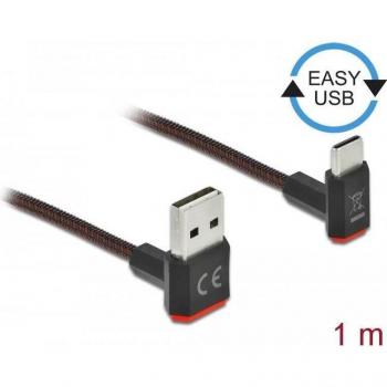 Delock USB A — USB C (1 m, USB 2.0), USB Kabel