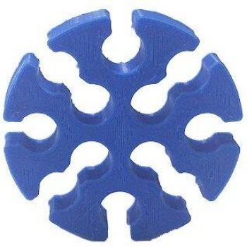 12-Hole Network Cable Organizer for CAT5/CAT6