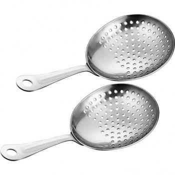 Julep Strainer Set - 2 Stainless Steel Cocktail Strainers