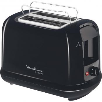 Moulinex Toaster Principio LT1618, schwarz