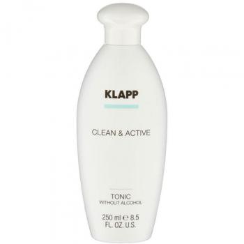 Klapp Clean & Active Tonic Without Alcohol (ohne Alkohol), 250 ml