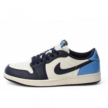 Zapatillas de rendimiento Air Jordan 1 Retro Low OG Obsidian UNC azul universitario