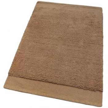 Alfombra de ducha 50x80 cm suave absorbente marrón