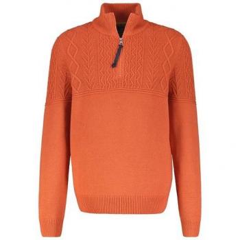 LERROS Strickpullover »Modischer Stricktroyer mit Ton-in-Ton-Muster«