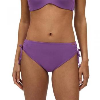 Braga bikini midi reductora micropiqué en violeta