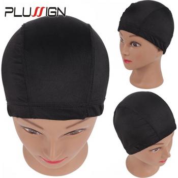 Black Elastic Wig Cap for Crochet Hair - 3 Sizes