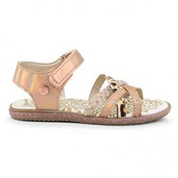 Glitter Sandals with Velcro Fastening