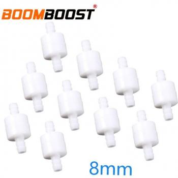 Inline Non-Return Check Valves for Fluids - 4/6/8/10/12 mm - 10 Pcs