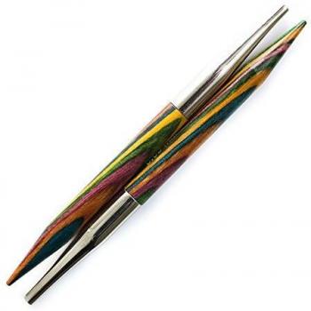 KnitPro Symfonie Short Wood 9 cm Interchangeable Circular Needles 6.00 mm US10