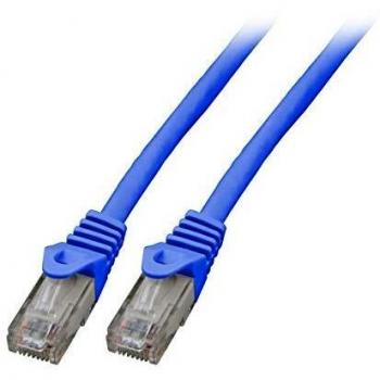 EFB K8110BL 7.5m Cat5e U/UTP Patch Cable, Blue