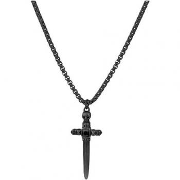 Collar de Hombre Radiant Pirate Espada en Acero Negro