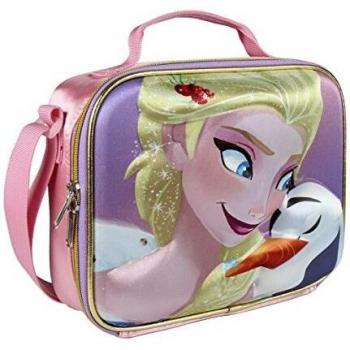 Porta Pranzo Termico Frozen 3D per Bambini – Elsa & Olaf