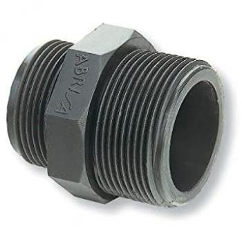 Conduit fileté réduite PEHD mâle – Ø A 51 mm, Ø B 38 mm